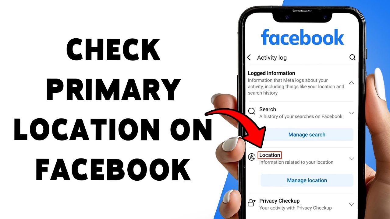 How To Check Primary Location On Facebook | Facebook Location Settings ...