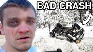I Crashed my Can-Am off a 30 Foot Cliff and Flipped 3 times