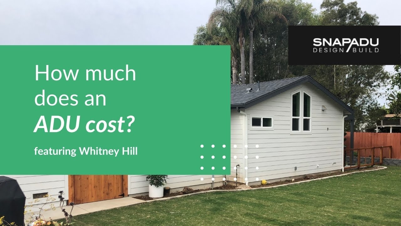 Cost to Build a Granny Flat San Diego - Maxable