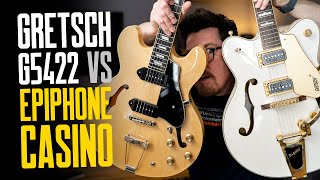 Gretsch G5422 vs Epiphone Casino? [Plus Gretsch TV Jones Pickup Fit] -That Pedal Show