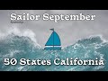 ⛵ Sailor September 2024: DAY 3 ⛵ 50 States California ⛵ #30inks30days