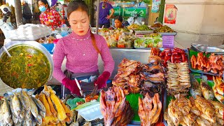 Khmer Yummy Foods In Phnom Penh - Khmer Fast Foods And Fishes From Lake