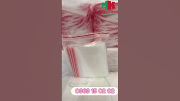 Túi zipper chỉ đỏ giá sỉ tại TPHCM