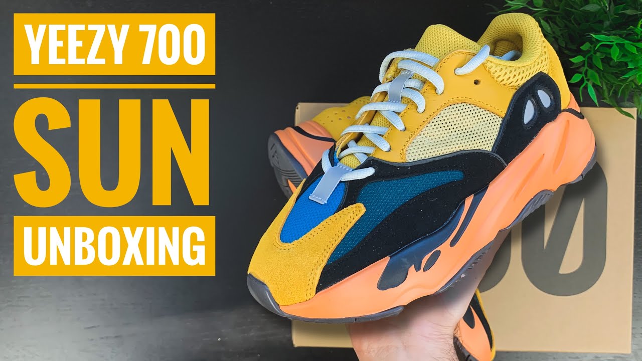 Yeezy Boost 700 'Sun' | Unboxing | 4K | Sneaker Therapy