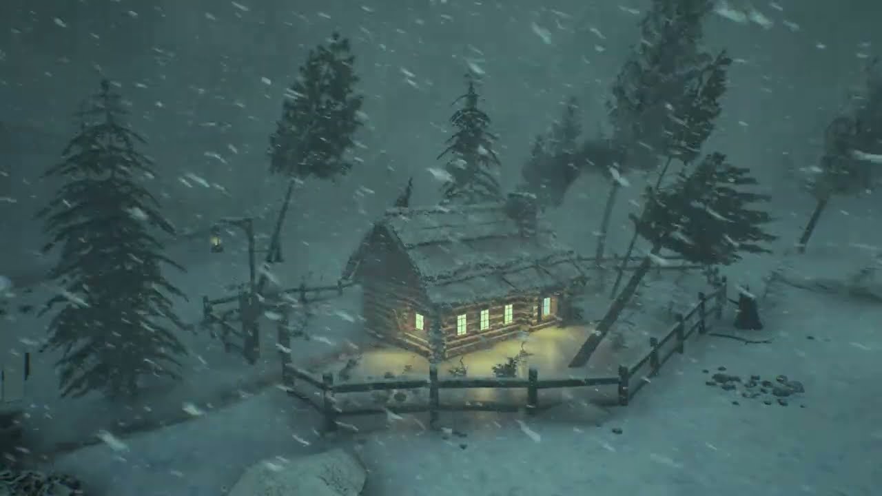 The Most Intense Snowstorm Sounds for Stress Relief