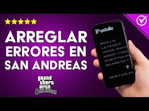 Cómo arreglar errores con mis periféricos en GTA SAN ANDREAS en PC - Ratón, cámara y pantalla