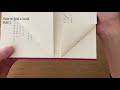 How to make a book folding the diary