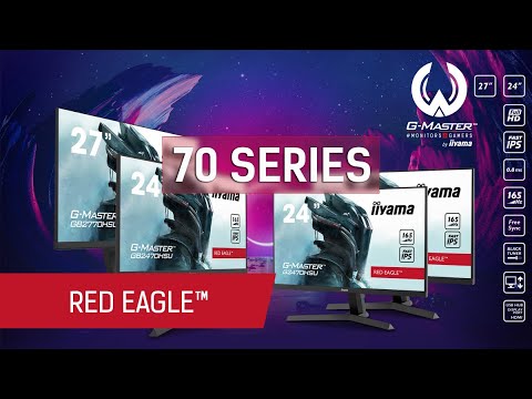 Unleash your full gaming potential with iiyama G-Master 70 series Red Eagles