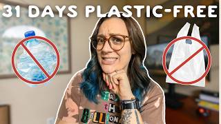I'm going 100% plastic free for Plastic Free July