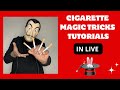 Cigarette magic tricks tutorials in live  magic tricks magictricks.s tutorial