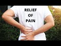 Lower back pain relief in 20 minutes
