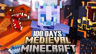 I Survived 100 Days in Medieval Minecraft