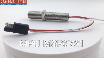 MPU MSP6721 5/8-18 UNF Threaded Generator Speed Sensor