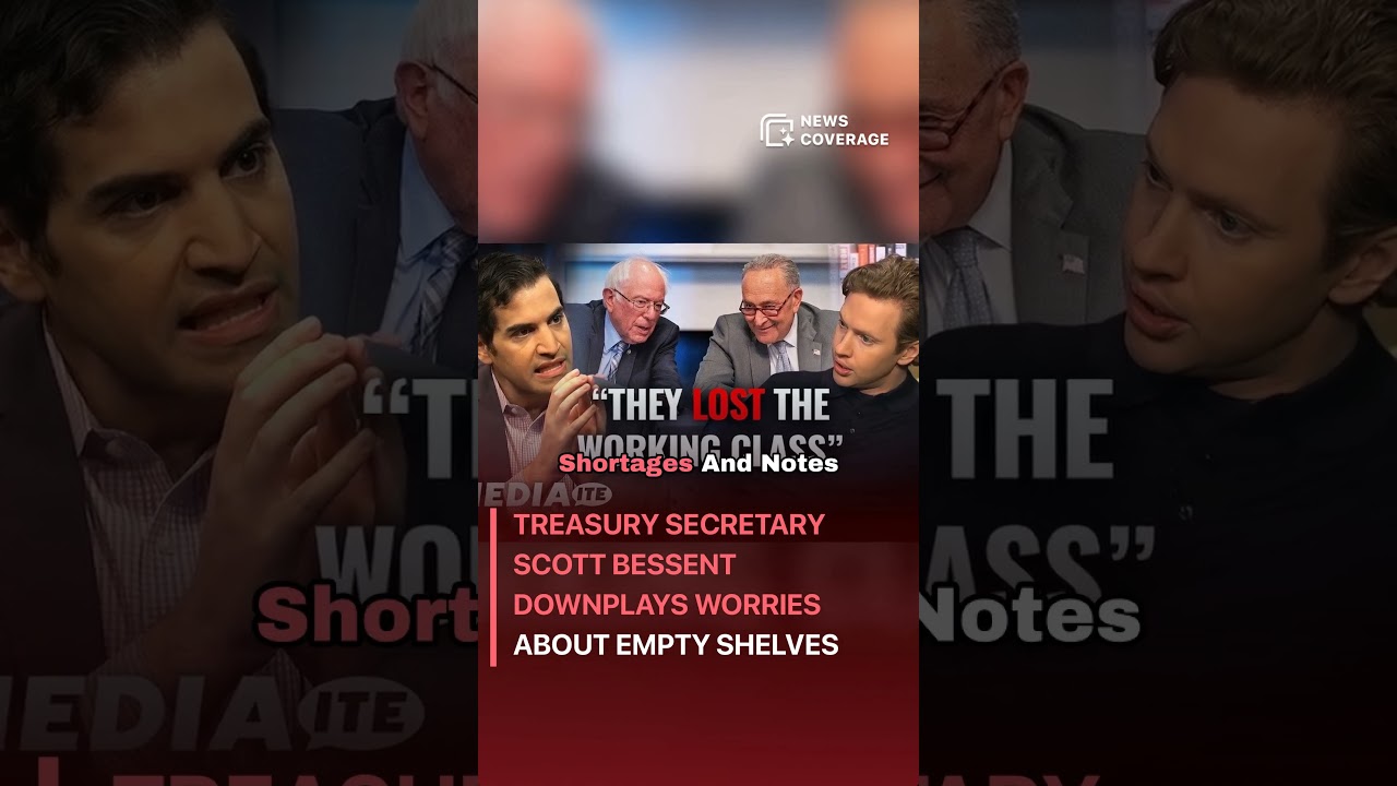 Treasury Secretary Scott Bessent Downplays Worries About Empty Shelves 