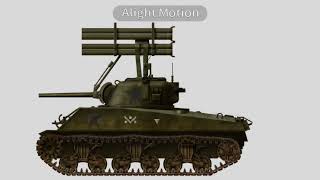 Calliope test rocket firing #calliope #tank 