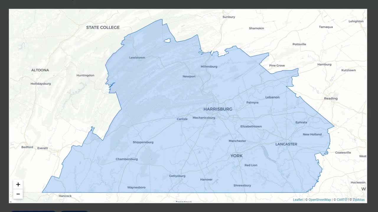 717 Area Code (Pennsylvania) Social & Economic Profile