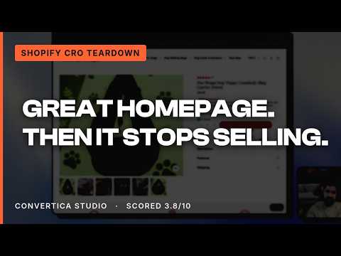 Video thumbnail for the Paw Wraps CRO Audit teardown