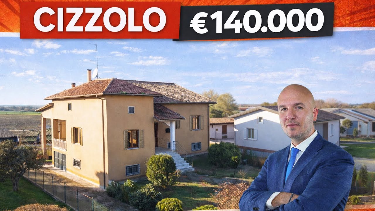 Villa in vendita a Cizzolo di Viadana (Mantova) € 140.000 AFFARONE!! #casa #casainvendita