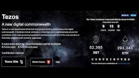 Tezos ICO Overview/TezBox Wallet and How to Receive your Tezzies Upon Launch!