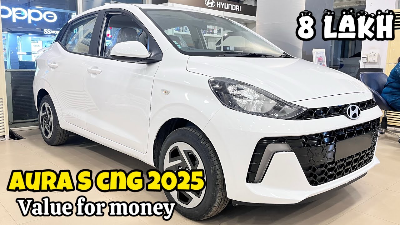 Hyundai Aura 2025  S vs Corporate cng | Full Detailed Review with On road price🔥