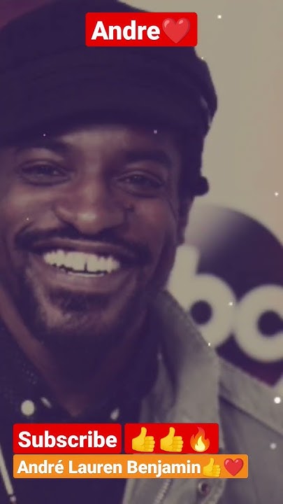André Lauren Benjamin👍🔥 ️Andre 3000 subscribe#music #shortvideo