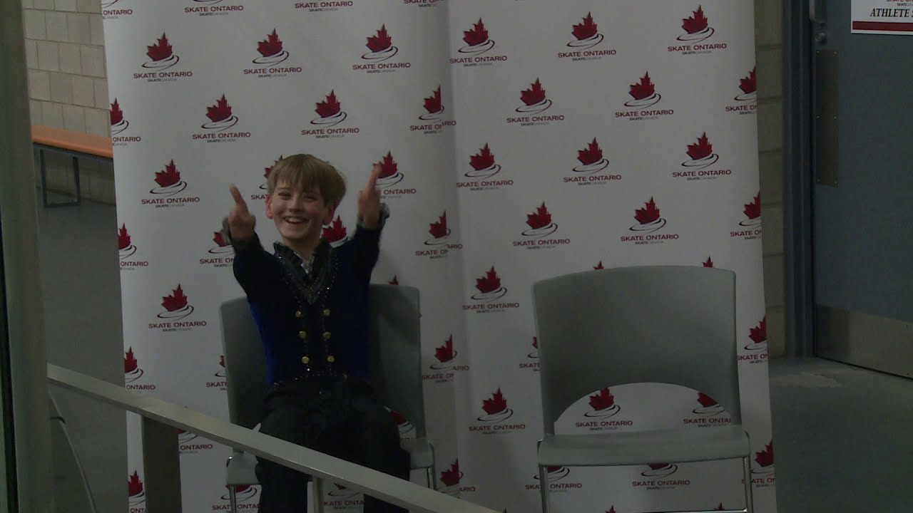 Grayson Long Grayson Long 2019/20 Skate Ontario Sectional Championships Free Skate ...