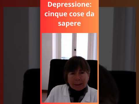 Depressione: 14 cose