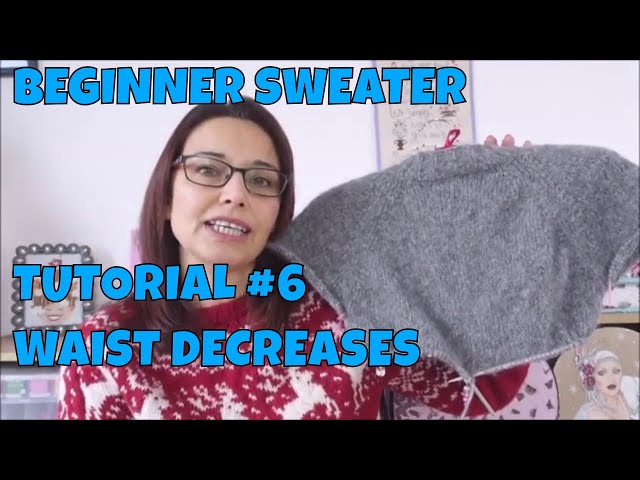 How to Add Waist Shaping to Top-Down Sweaters [TUTORIAL] :: talvi knits.