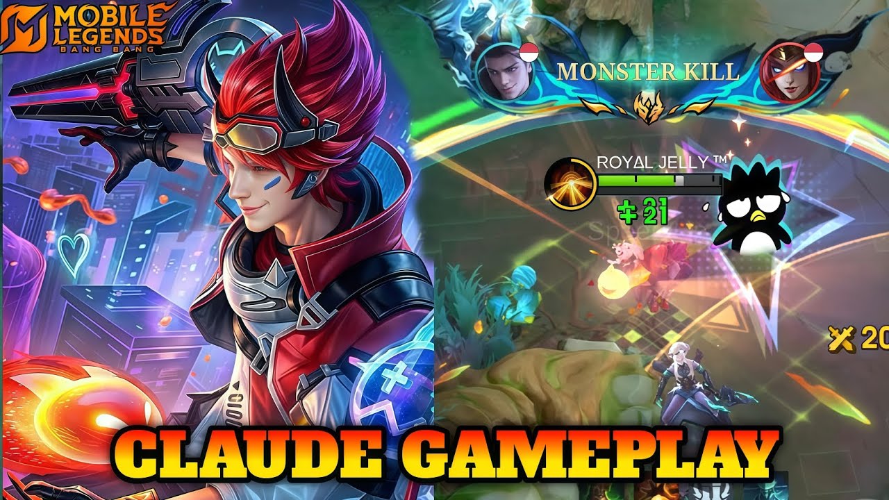 CLAUDE GAMEPLAY - Mlbb