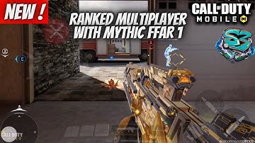 New Mythic FFAR 1 in ranked multiplayer in call of duty mobile | CODM MP