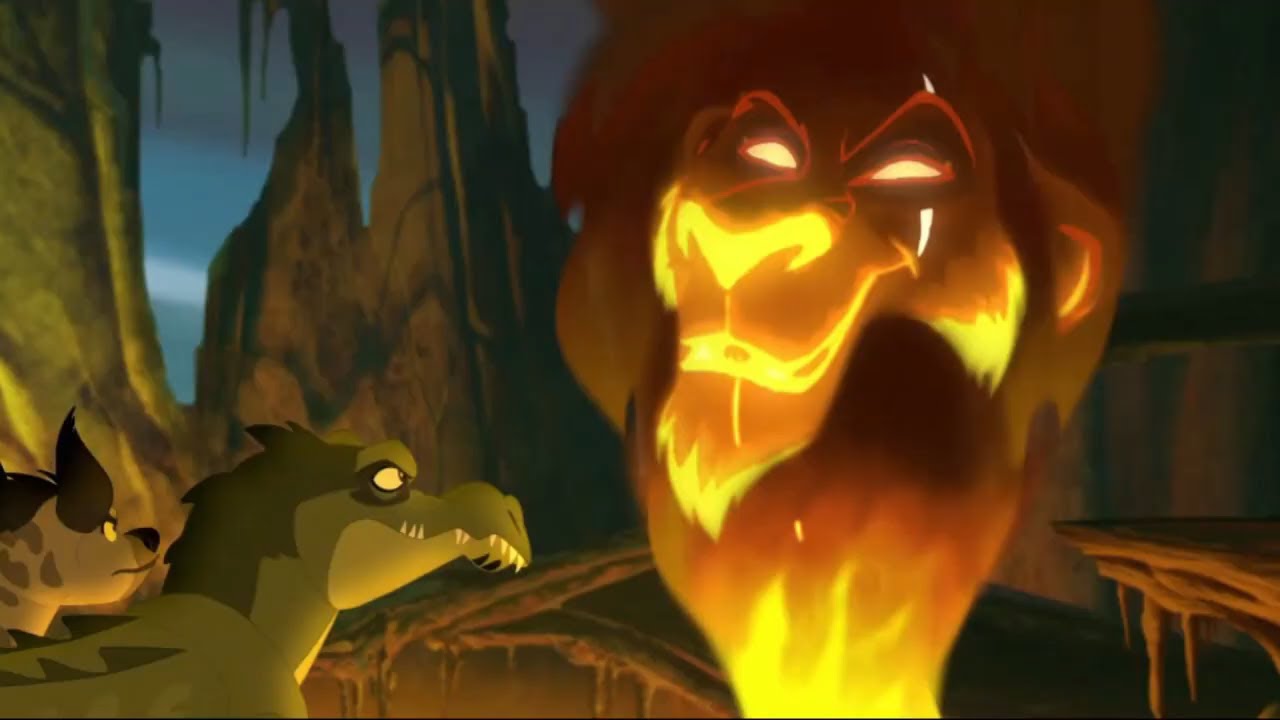 Lion Guard Scar tells Kiburi to take over Makku's watering hole (HD