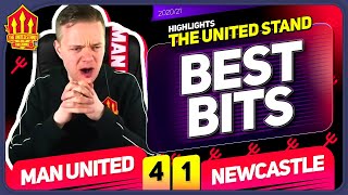 GOLDBRIDGE Best Bits | Man United 4-1 Newcastle | FUNNY LINES & MOMENTS