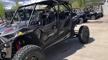 Polaris RZR Turbo S 4 walkaround