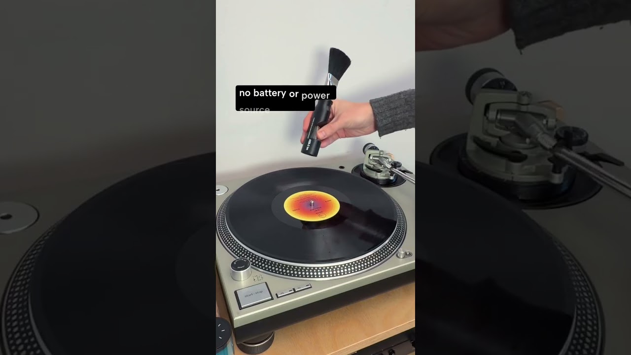 Have you tried this $400 brush for vinyl records?