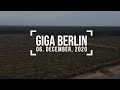 One take - Tesla Giga Berlin - 06 December, 2020 - 4k drone footage