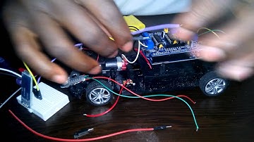 Arduino - Bluetooth ile RC araba kontrolü 5 (Bluetooth kabloları takmak)