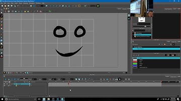 3dAnim002 - 2d Face Rig in Maya