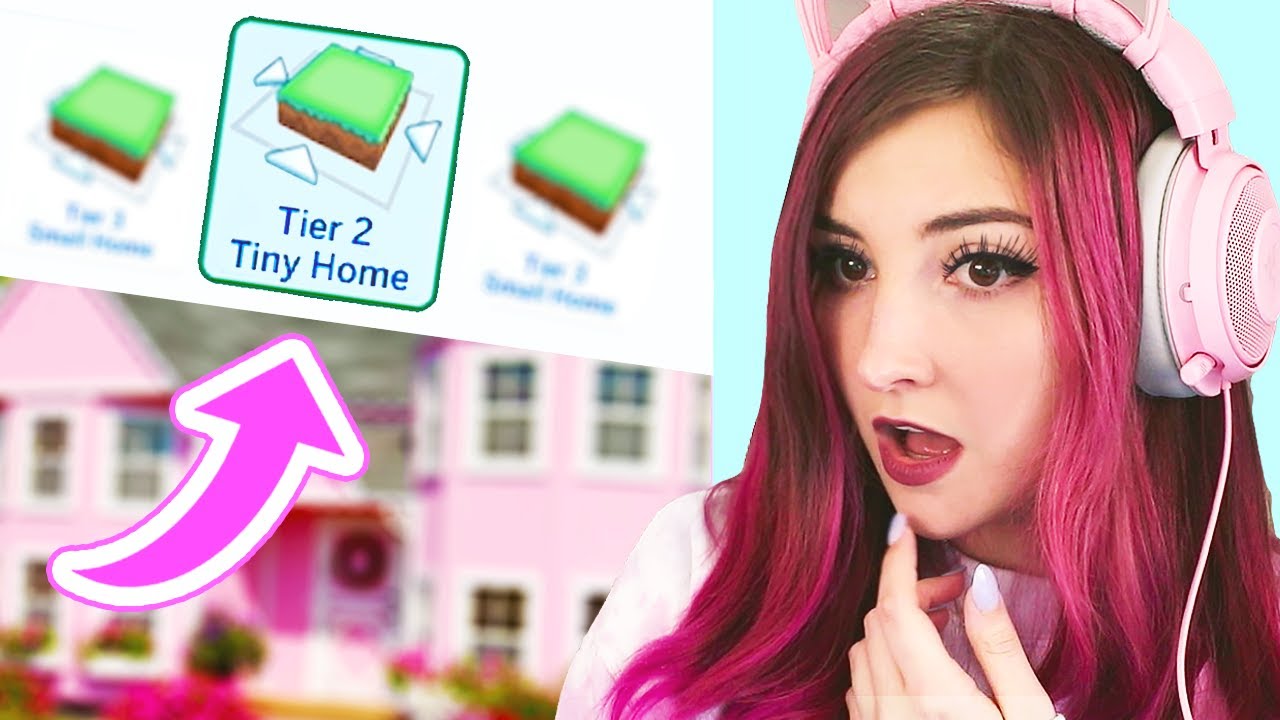 I Tried The TINY HOME Build Challenge (Sims 4: Tiny Living) - YouTube