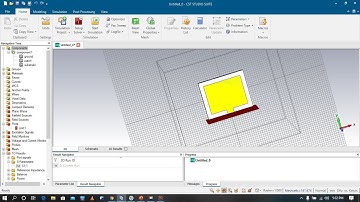 How to design microstrip patch antenna using CST studio