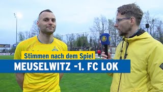 Stimmen nach dem Spiel gegen den ZFC Meuselwitz am 28.04.2023