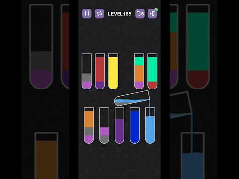 Water sort puzzle Level 165