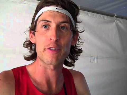 Dan Huling After First Round Of Steeplechase At 2014 USAs - YouTube