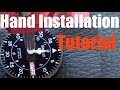 Watch Hands Installation TUTORIAL - How To Attach Watch Hands To A Movement