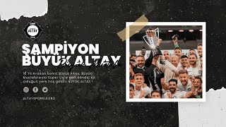 Büyük Altay 18 Yil Sonra Süper Li̇gde Selamun Aleyküm Süper Li̇g Bi̇z Geldi̇k