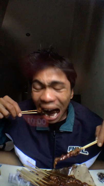 12 TUSUK SATE 30 DETIK #sshorts