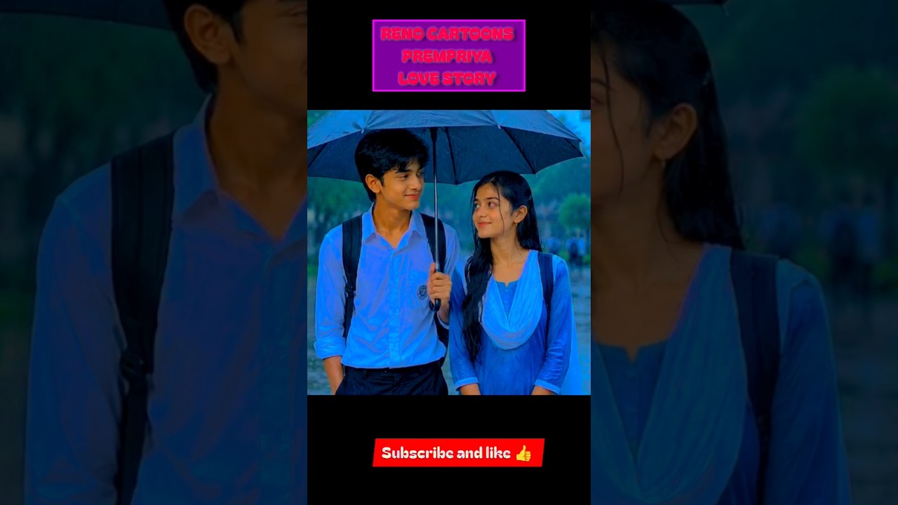 PremPriya Love ❤️ on Dill song 🎵 #cartoonshorts #cartoon #love