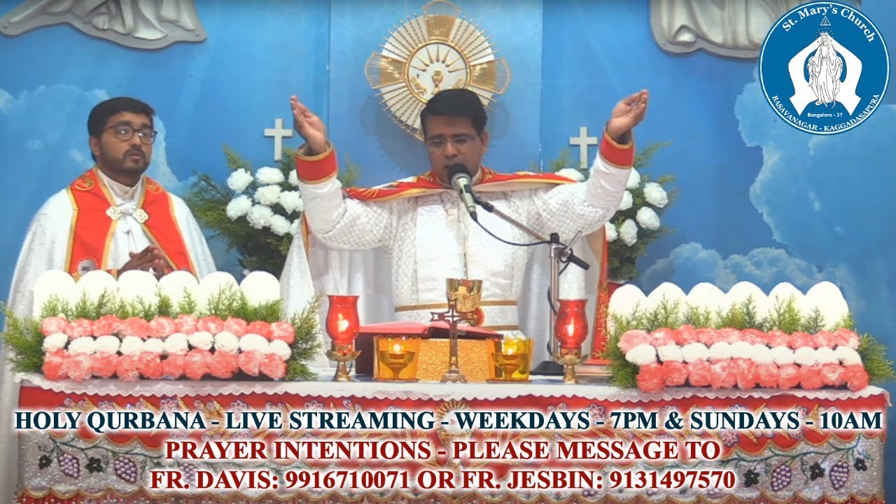Holy Qurbana - 03-05-2020 - Live Streaming - SMC. Sunday-10am & Weekdays-7pm