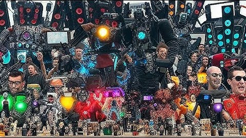 ALL SKIBIDI TOILETS (1-69) VS TITANS + MULTIVERSE AND FANMADE CHARACTERS In Garry