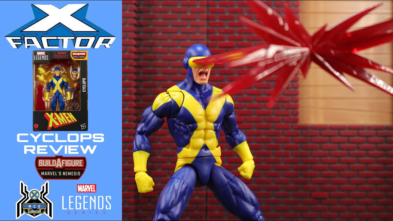 Marvel Legends CYCLOPS X-Factor X-Men Nemesis BAF Wave Comic