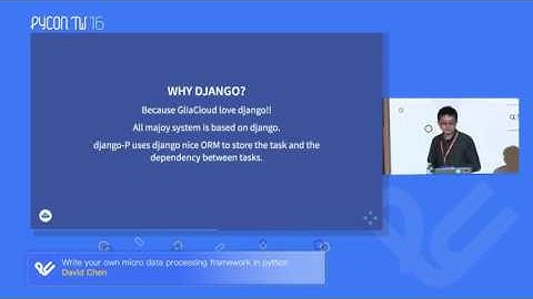 Write Your Own Micro Data Processing Framework in Python｜David Chen｜PyCon TW 2016